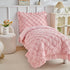 Set Girls,4 Set,Ultra Set DuShow Princess Toddler Bedding for Pieces Ruffles Toddler Bed Soft Kids Pink Sheet Includes