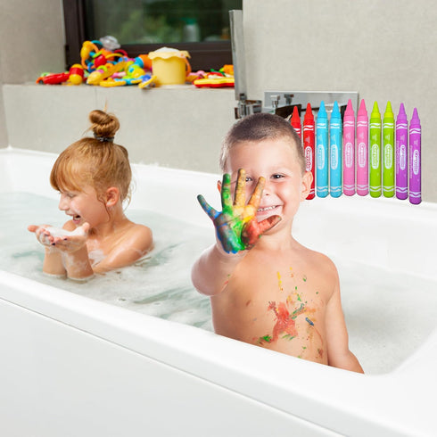 Crayola Kids Scented Body Wash Pens, 10 Pack Washable Bath Paint in Assorted Colors