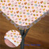 JUNTAIY 44x44 inch Baby Elastic Edged Tablecloth, Infant Toys Teddy Bears Rubber Ducks Pacifiers with Home Decorative