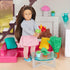 Lori Living Room Set for Mini Dolls - Furniture for 6-inch Dolls with Couch, Table & Rug