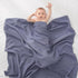 4 Pack 47x47 Inches, POMISO Muslin Swaddle Blankets for Boys & Girls, Newborn Receiving Blankets, Soft Breathable Baby