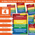 66 260+ Garybank Faith Tower Bible Games for Kids, Blocks with Verse, Bible Trivia Cards W/ Biblical Questions, Bible
