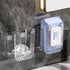 Lusebiy 2024 Kitchen Wipes Storage Box, New Non-Slip Flushable Wipes Holder for Bathroom Toilet, Wall-Mounted Clear Wet