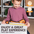 19Pcs Set, 3 4 5 6 7 JOYIN Kids Tool Construction Belt & Electronic Drill, Pretend Role Play Toddler Power Toy for Boys