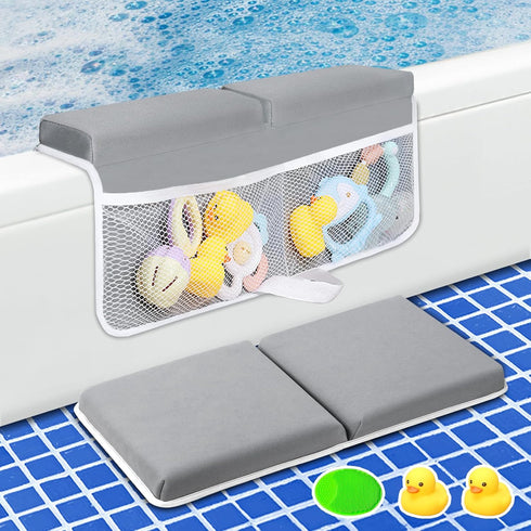 Bath Kneeler and Elbow Rest Pad Set, Quick Dry Baby Bath Kneeling