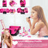 52 4-12, Kids Makeup Kit for Girl - PCS Safe and Washable Makeup for Kids, Real Girls Makeup Kit, Toddler Makeup Kit
