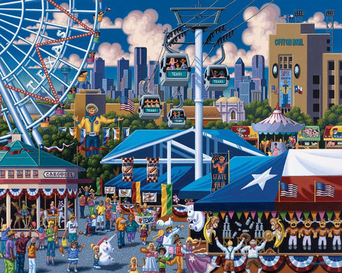 Dowdle Jigsaw Puzzle - State Fair - 500 Piece
