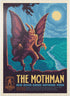 MyPuzzle Legends of The National Parks: New River Gorge's Mothman Vintage Poster - Premium 1000 Piece Jigsaw Puzzle