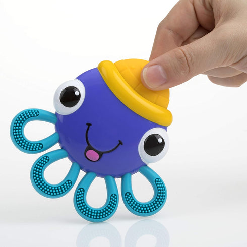 3+ Nuby Vibe-EEZ Vibrating Teether - Battery Powered - Textured Surface and Easy to Grasp Toy for Baby Teething Relief