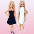 Eledoll Deluxe Fashion Pack - BOSS LADY Clothes for 12" Fashion Doll, Black & White Houndstooth Set