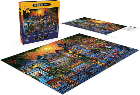 300 21.25 15.00 Buffalo Games - Dowdle - Trick or Treat - Piece Jigsaw Puzzle for Adults - Challenging Puzzle Perfect