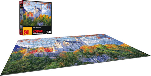 RoseArt - Kodak Premium - Castle, WA - 550 Piece Jigsaw Puzzle for Adults