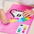 Plus Plus 250 Piece Unicorn Puzzle By Number - Interlocking Mini Puzzle Blocks Construction Building STEM Toy