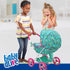 Baby Alive: Deluxe Classic Doll Pram - Green, Pink, Hearts, Accessory for Dolls Up to 18", Kids Toy