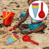 5pcs Children Beach Toy Set, Kids Beach Toys Ice Cream Cup Toys