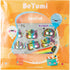 30Pcs Set BeYumi Robot DIY Mask Craft - Robots Scratch Mask Gift for Kids Boys Magic Scratch Off Paper Art Craft Kit