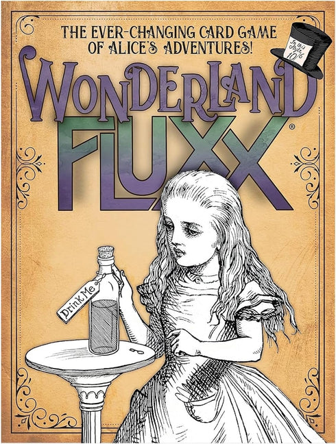 Wonderland Fluxx Card Game - Topsy-Turvy Wonderland Adventure