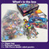 Biorgur 4-6 6-8,3 Pack 100 8-10 (6-in-1),Learning Girls,17 11.5 Puzzles for Kids Ages and Pieces Double Sided Jigsaw