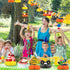 9 3D Threan Pieces Construction Party Centerpieces Honeycomb Car Truck Zone Centerpieces Table decorations for Baby
