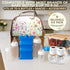 Generic pack 6 insulated breast pump bag with ice fits baby bottles floral print waterproof easy to clean portable
