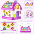 Marstone Montessori Toys for 1-2 Year Old Girls, 8 in 1 Multi-Functional Learning House