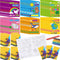 Gilprop 168pcs Christian Coloring Books with Crayons for Kids Easter Mini Coloring Book