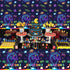 4Pcs Video Game Party Tablecloth - Neon Game On Rectangular Table Covers for Kids Birthday Party Decorations