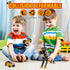 Generic Collision Transforming Dinosaur Car Toy, Magnetic Dinosaur Transformer Car Toys Party Favors Birthday Christmas