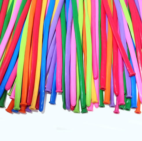 260 Balloons Pack of 100 Long Twisting Balloons for Animal Shape Birthdays and Clowns