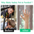 Child Safety Net, Durable Banister Guard for Baby Safety Stairs Railing, Balcony Cribs - Easy to Install Stair Netting
