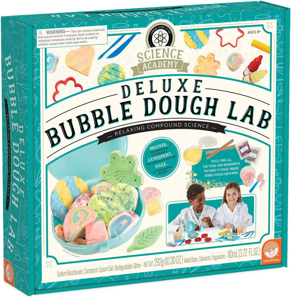 Science Academy: Deluxe Bubble Dough Lab | Multicolored Box | Pack of