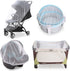 Baby Mosquito Net for Stroller, Reusable Bug Net for Stroller, Playards, Pack