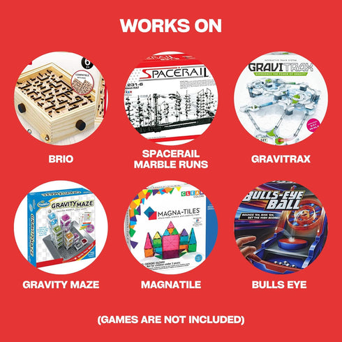 Four Brothers Replacement Balls for BRIO Labyrinth and Pinball Games, Pack of 20