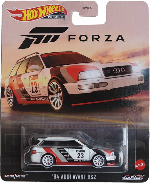 Hot Wheels '94 Audi Avant RS2, Forza Premium Series in White