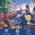 300 Piece Puzzle for Adults-Blooming Paris | Recycled Cardboar Jigsaw Puzzles 300 Pieces | Challenging Family Activity Great Gift Idea for Family Friends | Difficult Puzzles Size 20.5X 15 inches