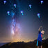 Amazing LED Flying Toys for Kids, 12 PCS Light Up Slingshot Helicopter Toy, Glow in The Dark Party Favors