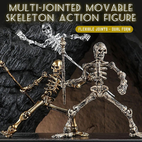 6 Pack T13 Set, Dummy 13, 13 3D Action Figures Skeleton Action Figure, Titan Mini Skeletons, Action Figures for Boys