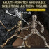 6 Pack T13 Set, Dummy 13, 13 3D Action Figures Skeleton Action Figure, Titan Mini Skeletons, Action Figures for Boys