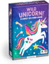 Mudpuppy Wild Unicorn! - Magical Unicorn Version of Classic Crazy 8’s Memory Game for Ages 4 and Up