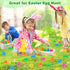 200 Pack Gloween Prefilled Easter Eggs with Assorted Toys, Easter Surprise Eggs for Easter Basket Stuffers/Fillers