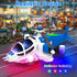 360Freedom 3 4 5 Helicopter Toy for Toddlers With Lights And Sounds, And Operated Automatic Bump Autism Sensory Light