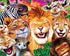 MasterPieces Selfies 4-Pack Kids Jigsaw Puzzles, Silly Animal Selfies for Ages 6 & Up