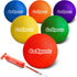 GoSports Playground Balls for Kids - Heavy Duty Set of 6 with Carry Bag and Ball Pump, Choose 8.5” or 10” Sizes