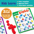 Peaceable Kingdom Alphabet Bingo! Educational Letter Learning Board Game for 2 to 6 Kids, Ages 4+