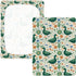 miaozhen 1 Pack 52x28 Cotton Baby Crib Sheets for Boys Girls Comfy Breathable Ghothic Mallard Tarot Style Offwhite
