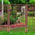 BESPORTBLE Freestanding Pet Gate Support Feet: 2pcs Wooden Folding Screen Holder for Room Divider, Triangle Bracket