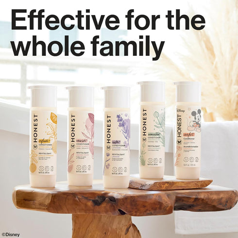 10 oz The Honest Company Silicone-Free Conditioner Gentle Enough for Baby Dermatologist Tested Tear Free Hypoallergenic