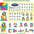 138 Set, 18+ 1-3 Foam Blocks for Toddlers, Pieces EVA Soft Stacking Building Blocks Toy Early Learning Construction