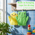 FNANJWQ 2 Pieces Baby Bath Mitt Washcloths Gloves, Microfiber Soft Washcloths for Kids Designed in Cute Animal Yellow