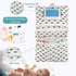 KDUPUP Baby Diaper Bag, Organizer Travel Wet Wipes Dispenser Holder, Reusable Baby Wipe Case Carrying Pouch, Portable
